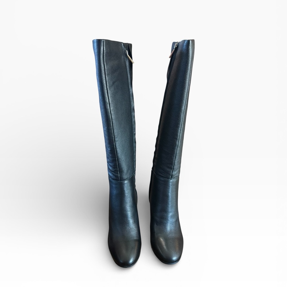Kenneth Cole New York Justin Block-Heel Tall Knee High Boots Size 8 - Picture 2 of 7